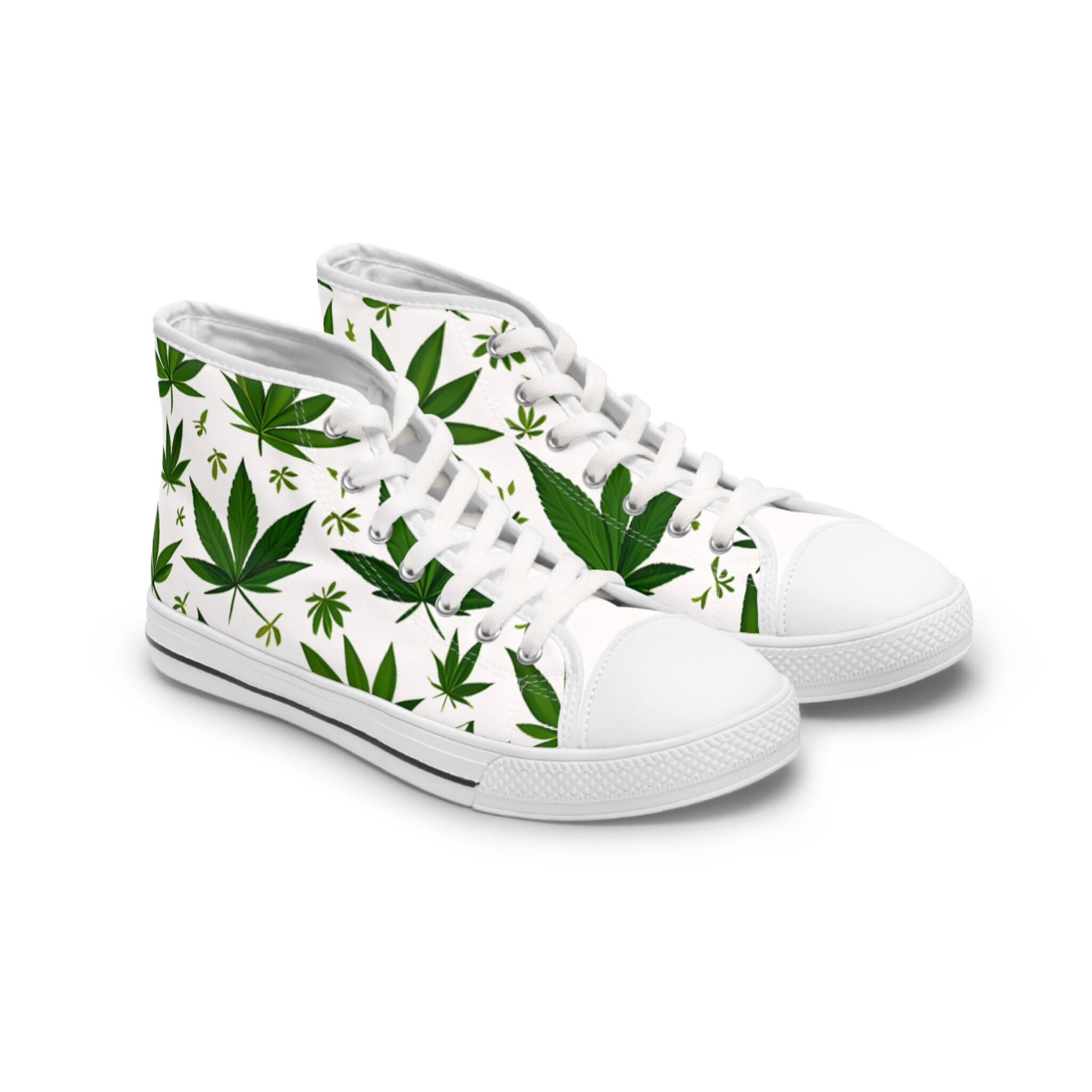 Cannabis Sativa High Top Sneakers