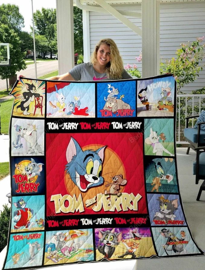 Tom and Jerry All Season Quilt Blanket
