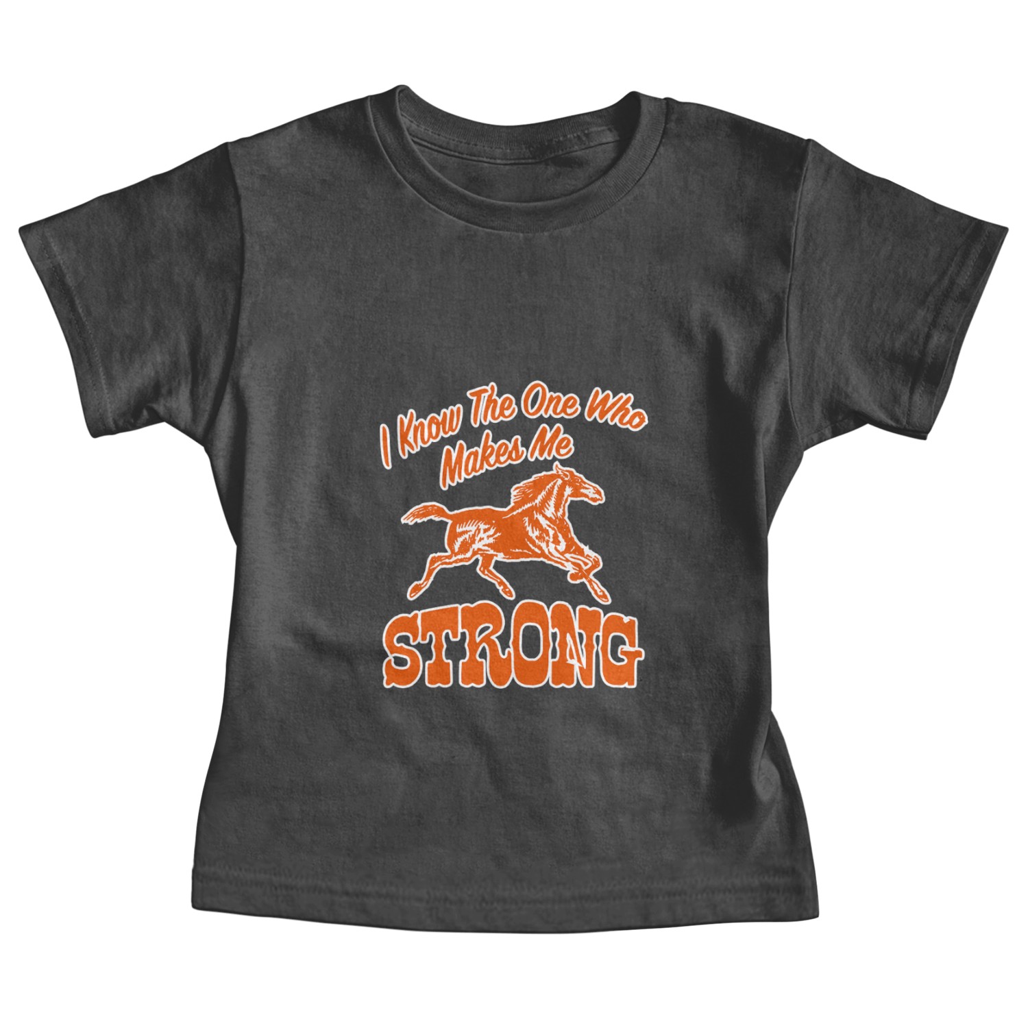 I Know The One Who Makes Me Strong Baby Tees