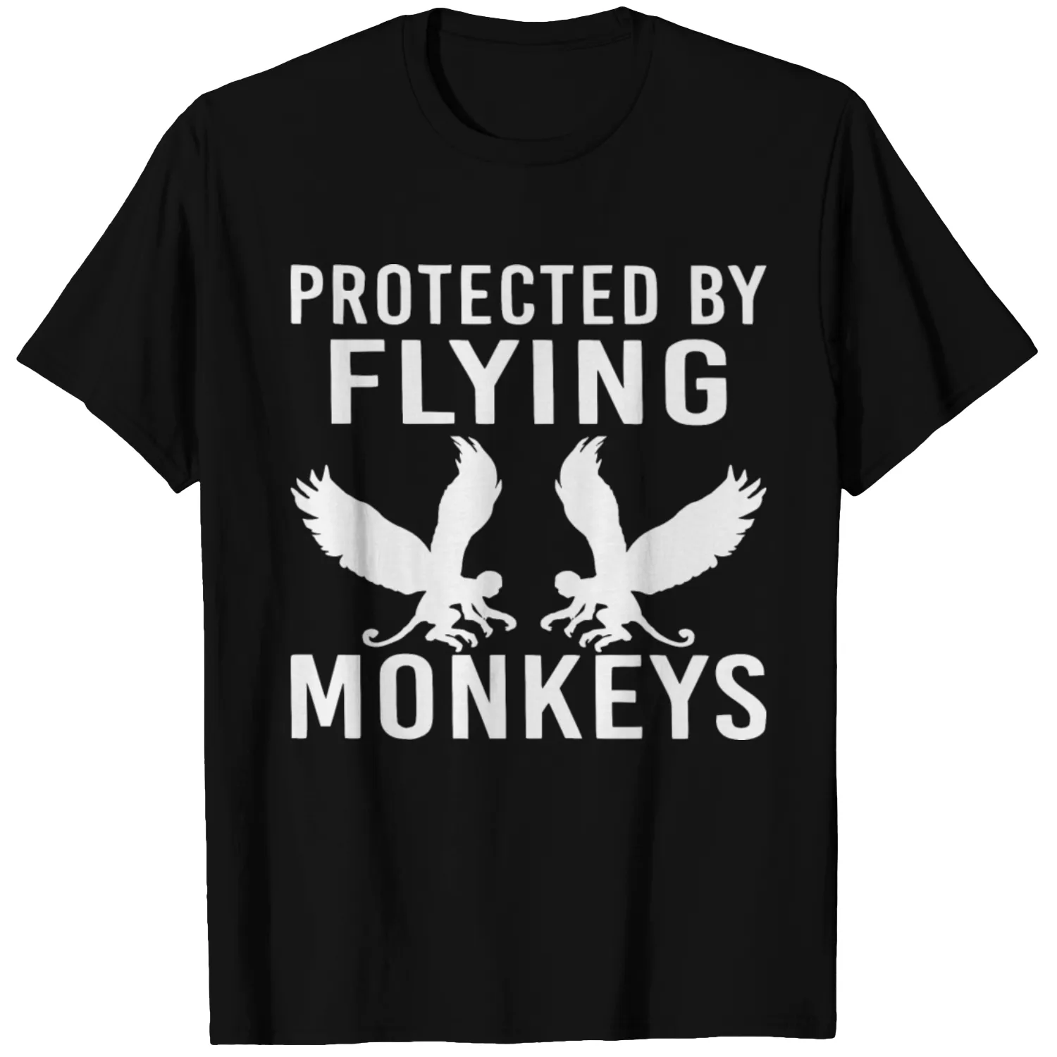 Protected By Flying Monkeys © WhiteTigerLLC.Com T Shirts