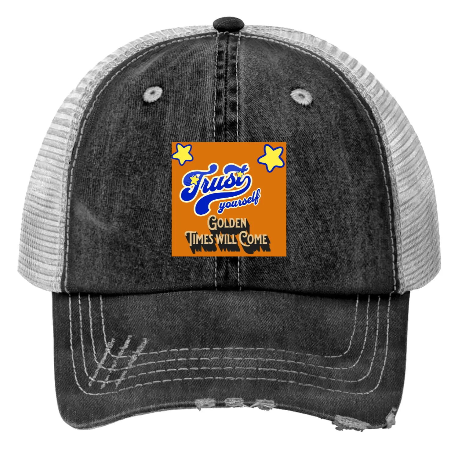 Trust Yourself Print Trucker Hats