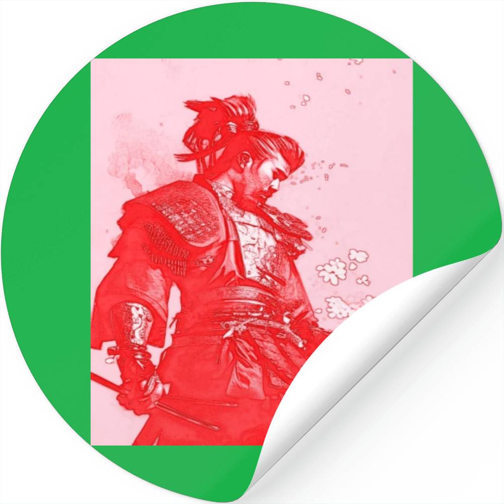Samurai Japan Japanese Anime Katana Manga samurai Stickers