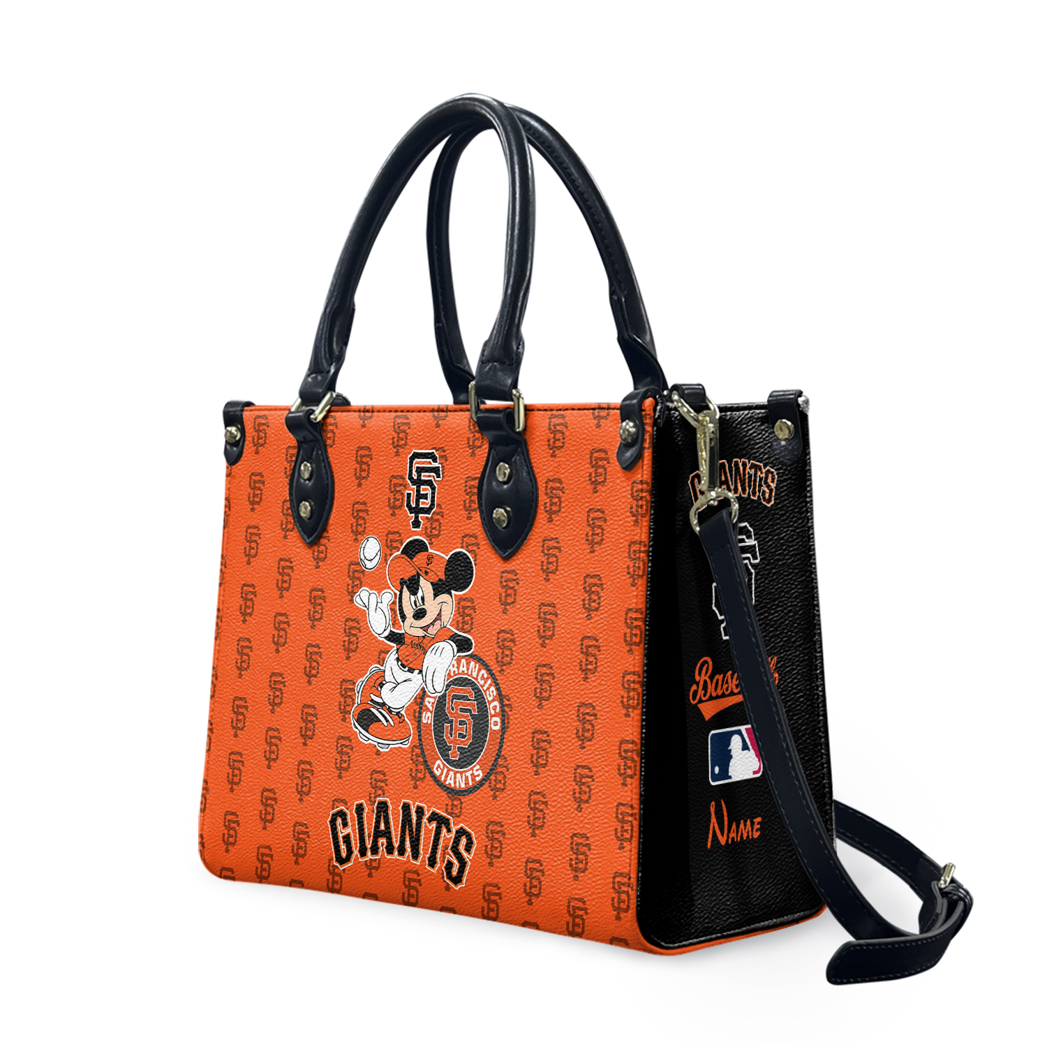 SF Giantss Baseball Team Leather Handbag Lovers Gift
