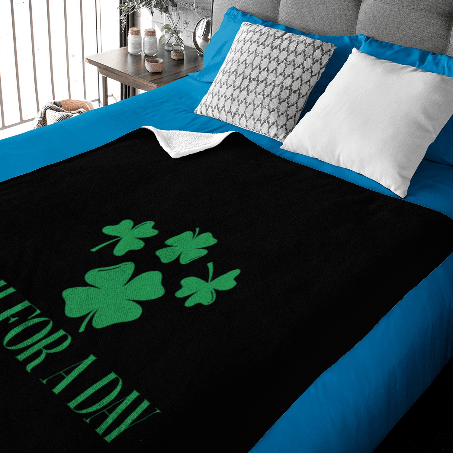 Irish For A Day Baby Blankets