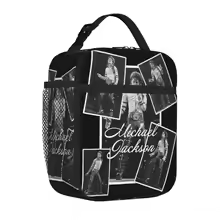 Michael Jackson King Of Pop Dance Singer Thermal Lunch Bag
