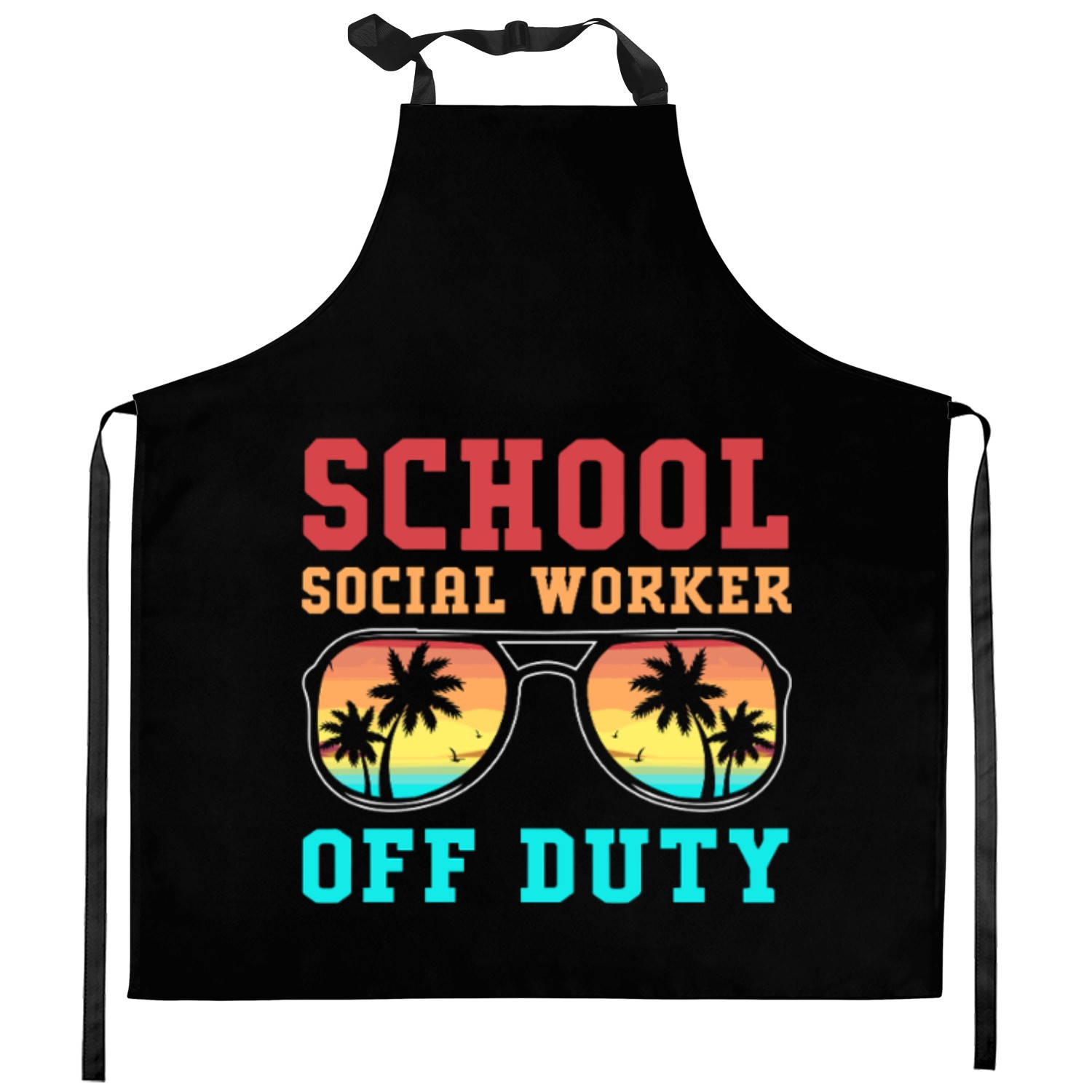 School Social Worker Socialist Kitchen Aprons
