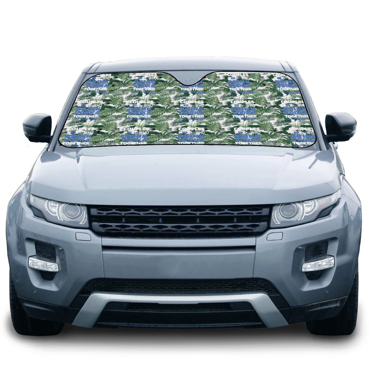 Vodka Couple Car Sun Shades