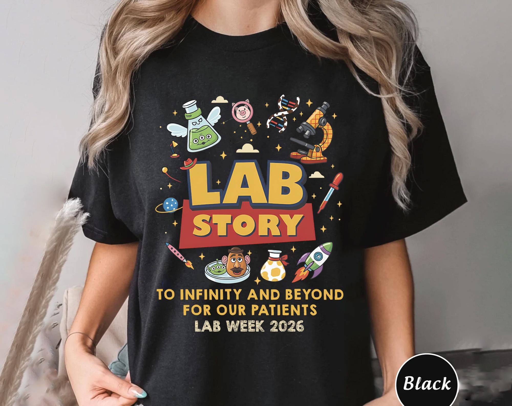 Lab Week 2026 Toy Story Shirt, Lab Story Science Team Tee, Funny Lab Week Outfit