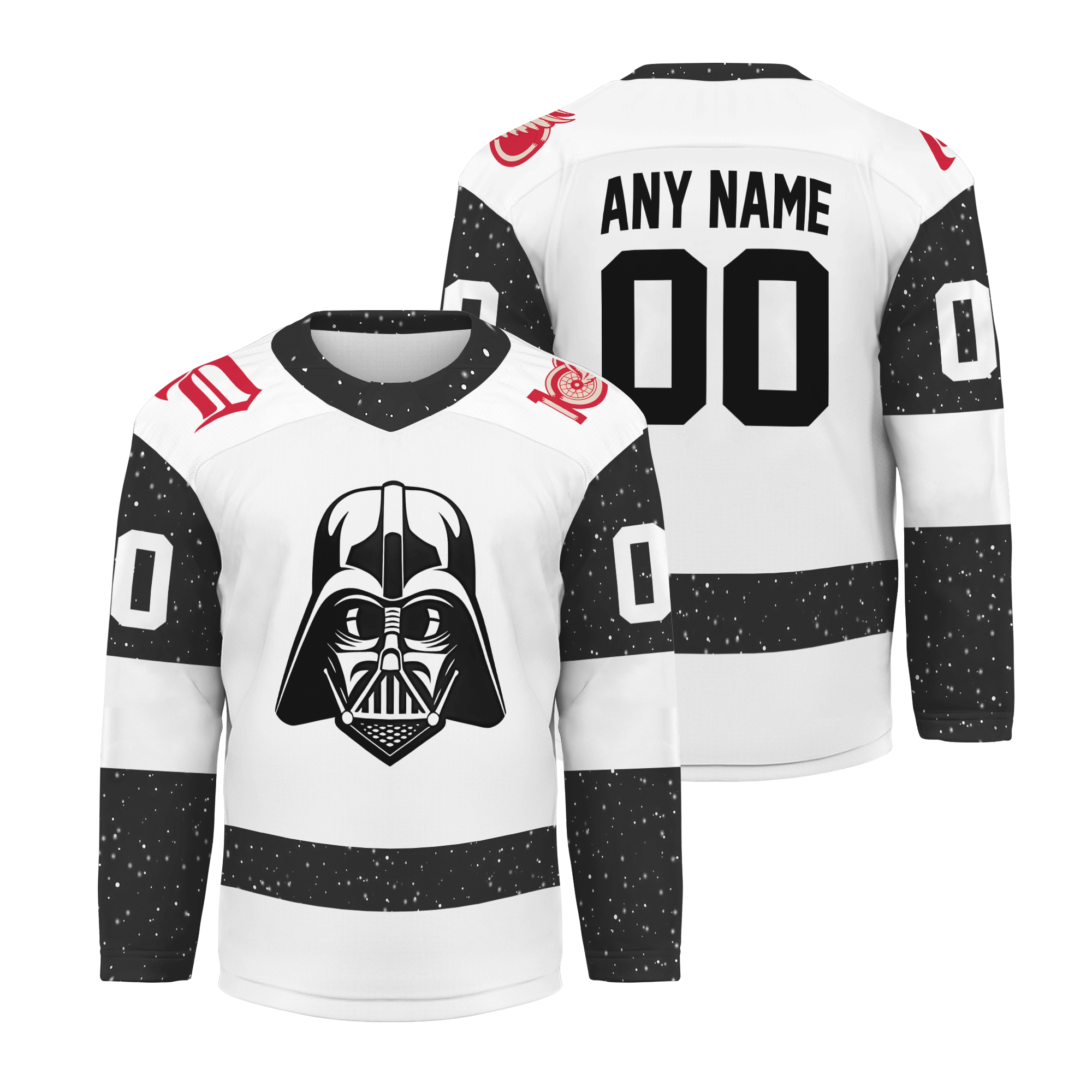 Detroit Red Wings Star Wars 2025 Hockey Shirt Fan Gear Reprint