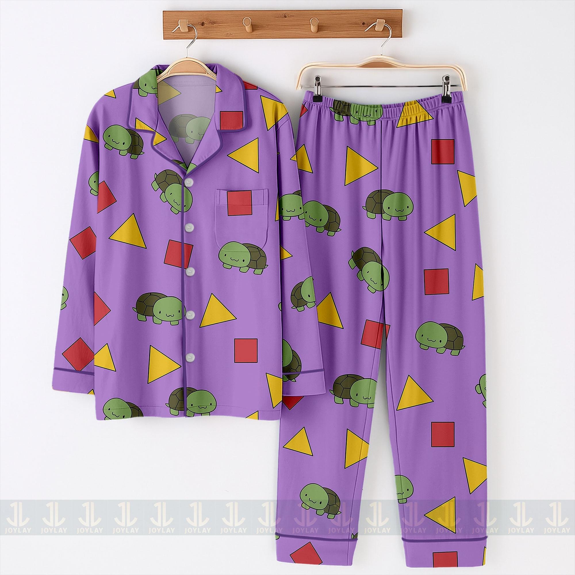 Zoey Turtle Demon Huntrx Hunter Pajamas Set, Tiger Pajamas Pant