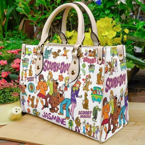 Personalized Scooby Doo Handbag Cartoon Scooby Dog Gift Shoulder Bag