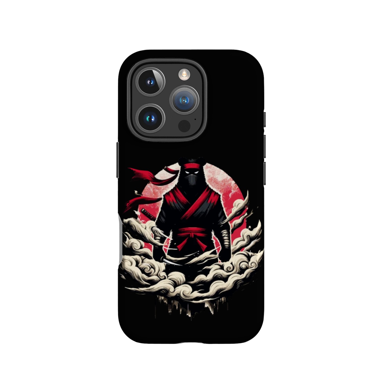 Cool Ninja Bear Japanese Retro Vintage Style IPhone Cases