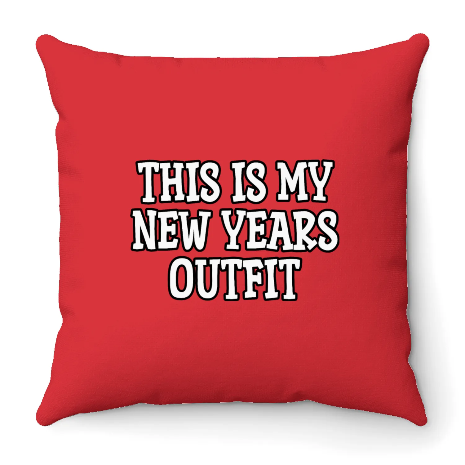 This is my new years outfit Throw Pillows