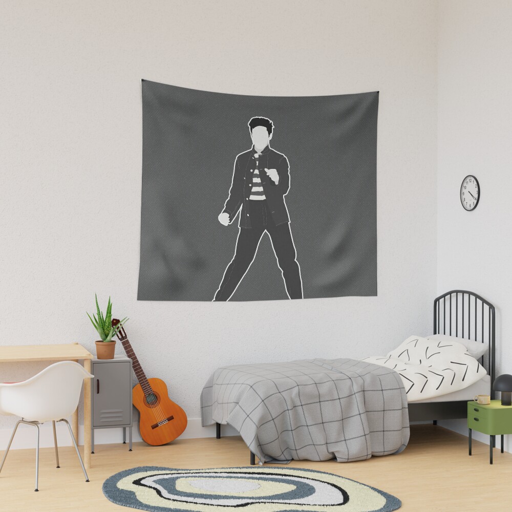 The King Of Rock Elvis Presley Tapestry, Elvis Presley Home Decor