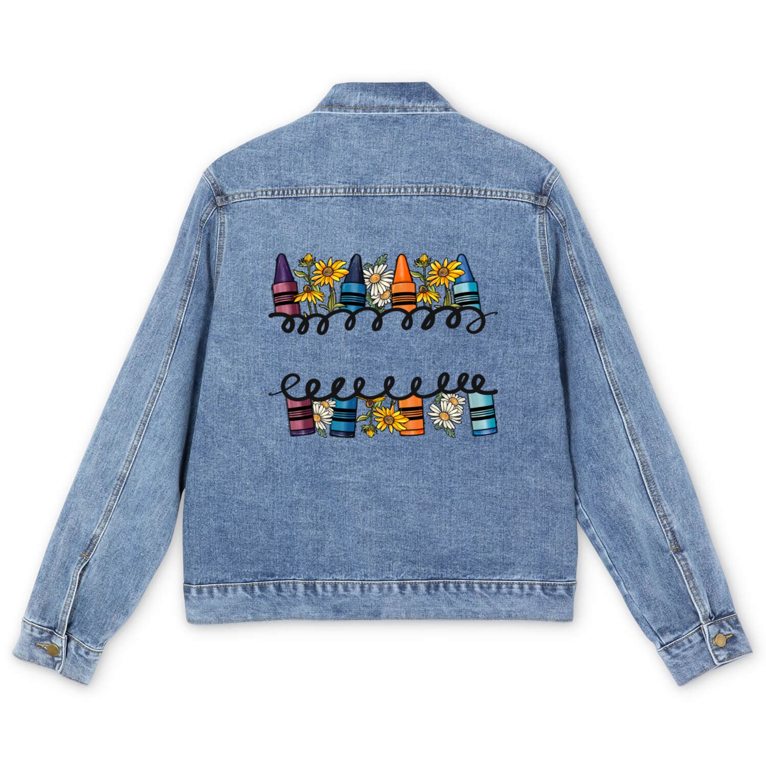 Crayons Men's Denim Jackets