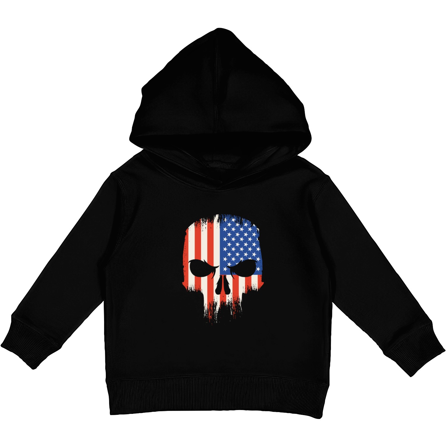 USA Flag Kids Pullover Hoodies