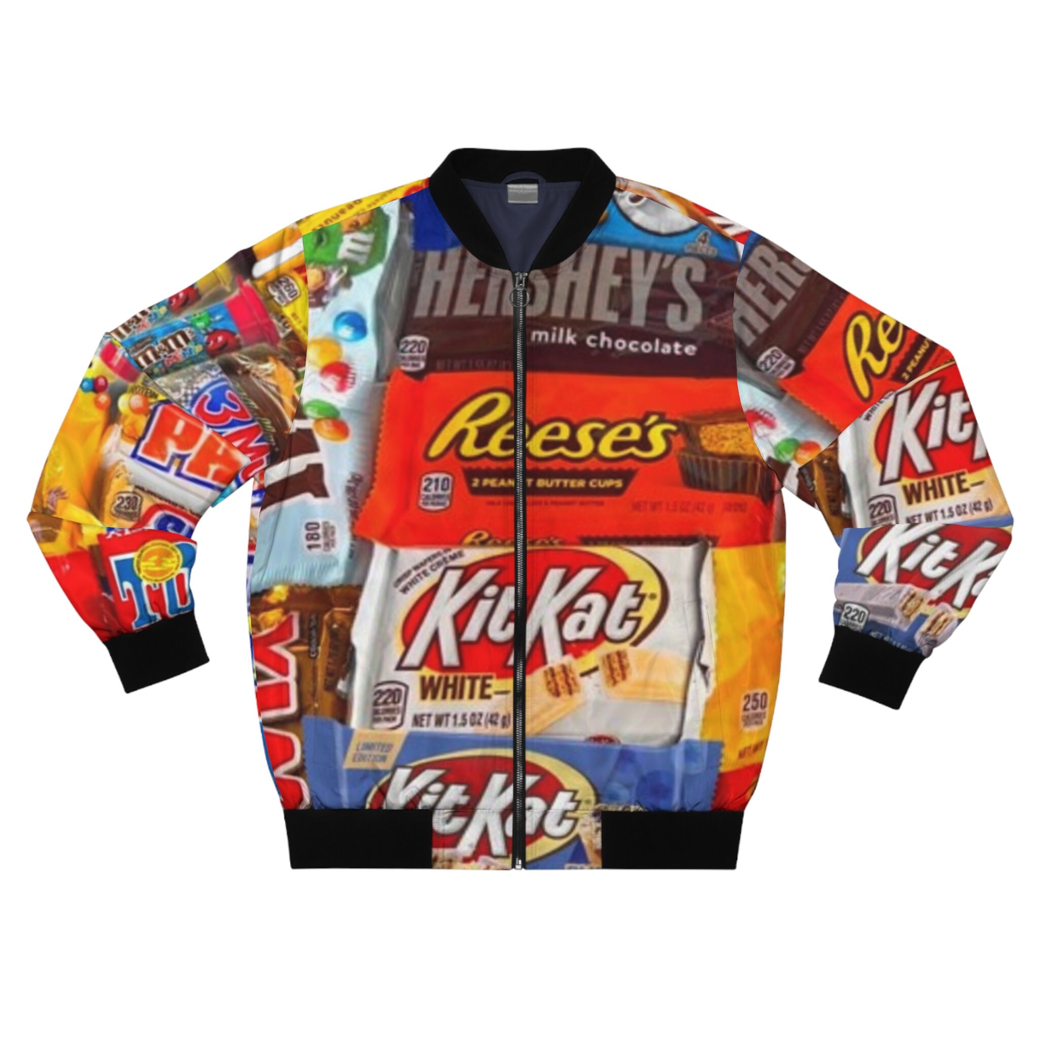 Candy Bars Bomber Jacket ,bomber jacket, candy jacket, jacket, Vending machine