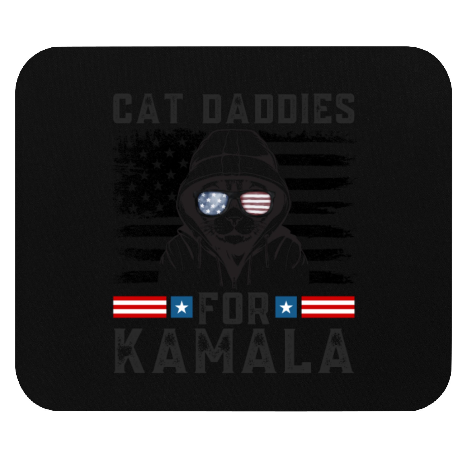 Cat daddies for kamala Harris 2024 Mouse Pads
