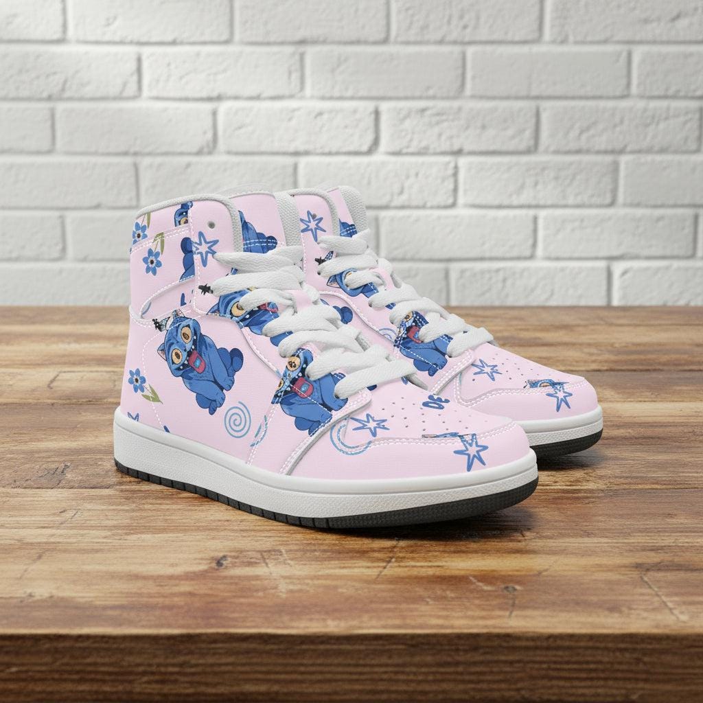 Derpy - K-Pop Demon Hunters | Kids & Youth Adult Vegan Leather High Top Sneakers