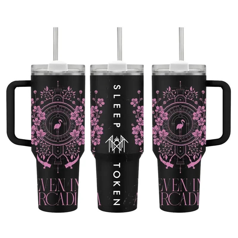 Sleep Token Even In Arcadia Music 40 oz Tumbler With Handle