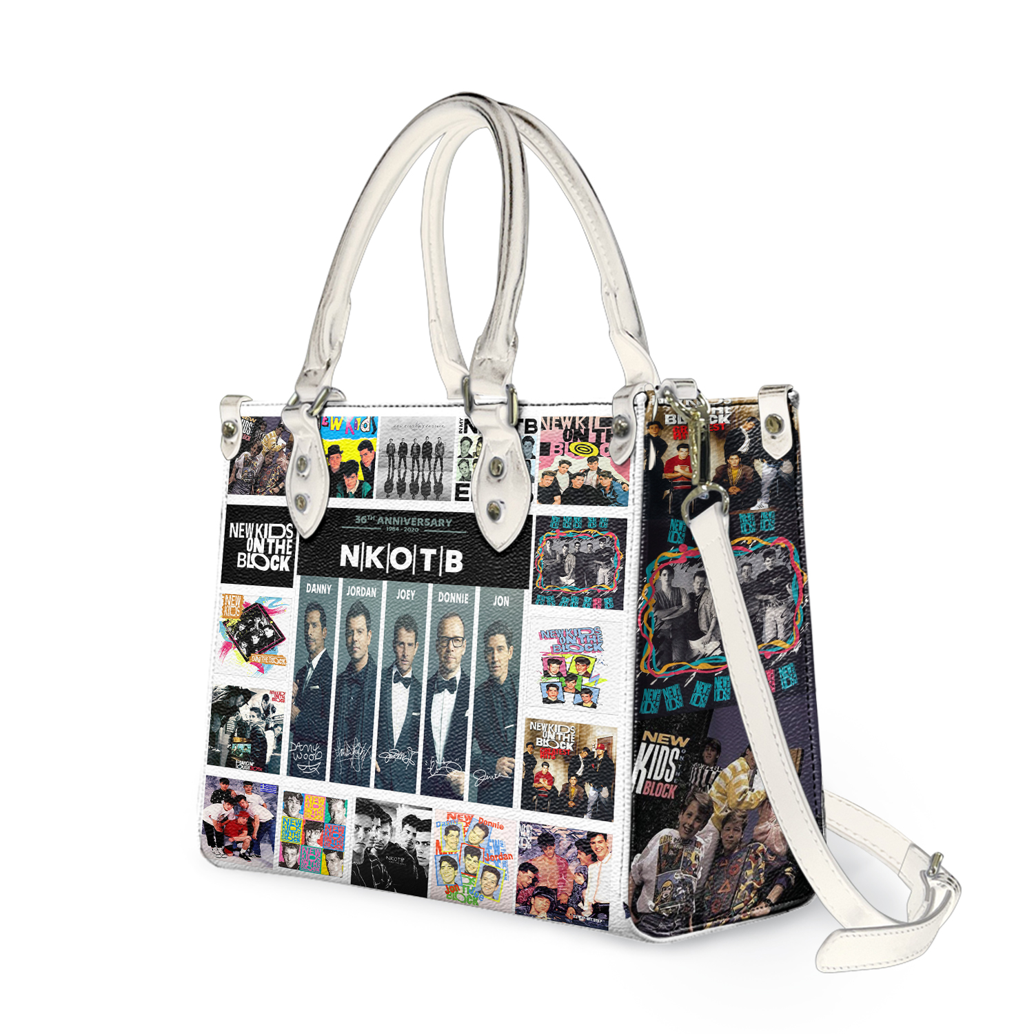 NK on The Block Leather Handbag, NKOT Block Handbag, Crossbody Bag, Shopping Bag, Top Handle Bag