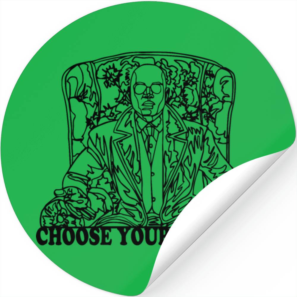 Choose your destiny | Choose red one or blue one Stickers