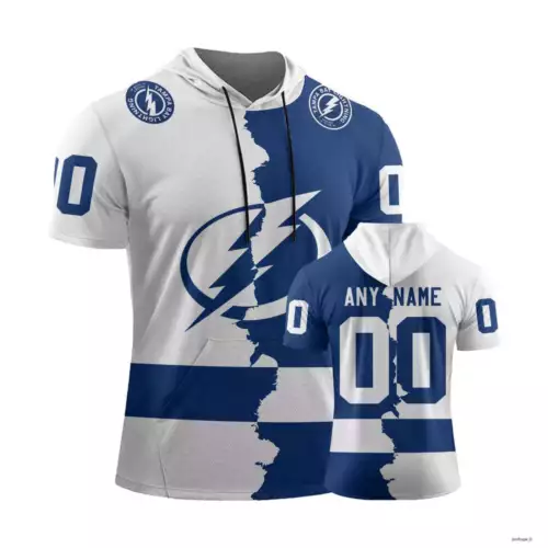 Tampa Bay Lightning Personalize Short Sleeve Hoodie