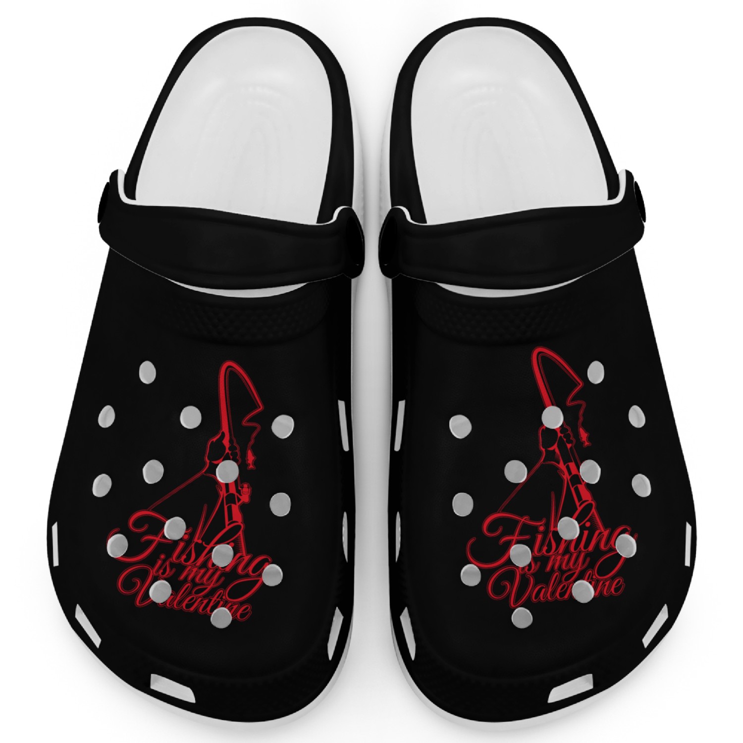 fish valentines Clogs