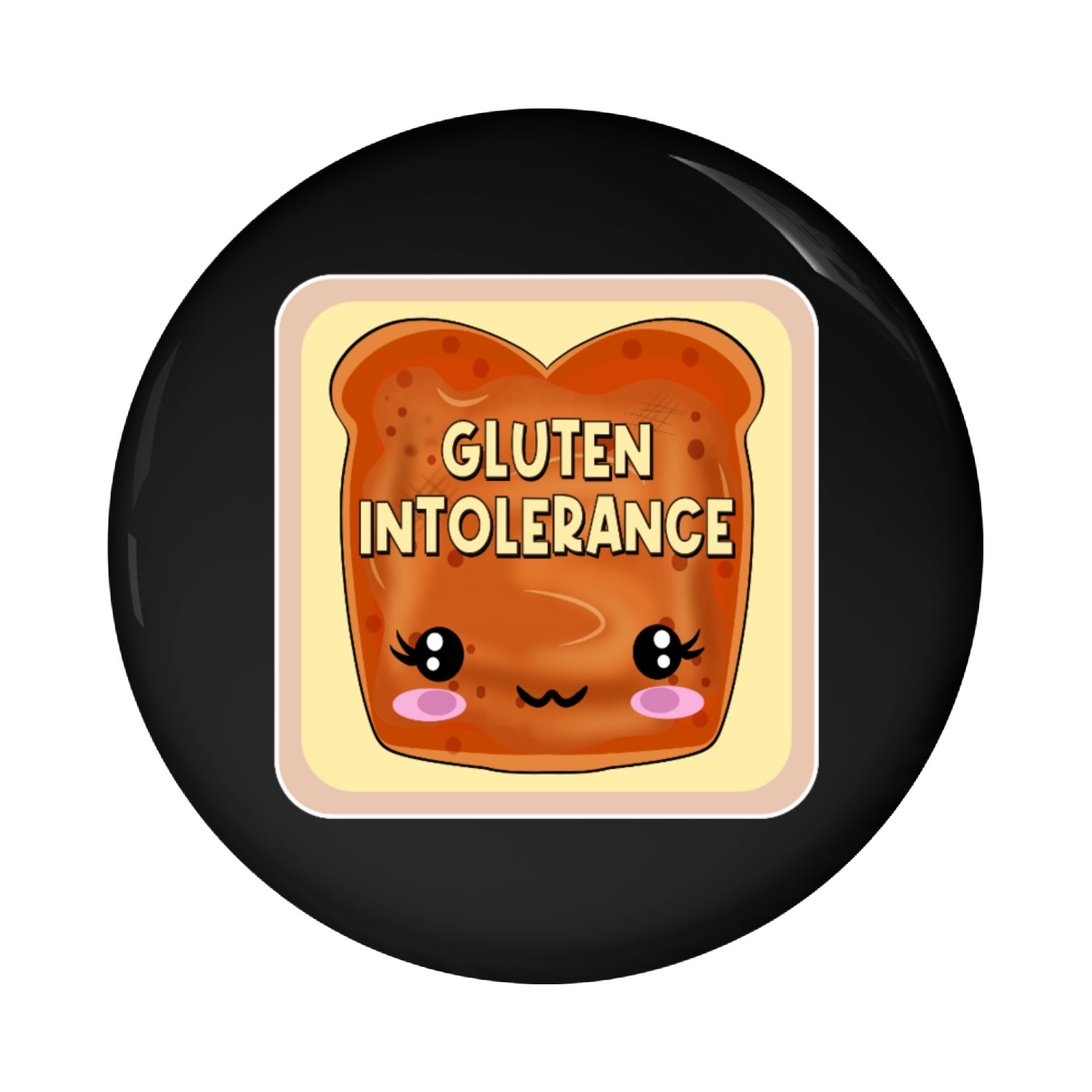 GLUTEN INTOLERANCE CELIAC DISEASE Pin Buttons
