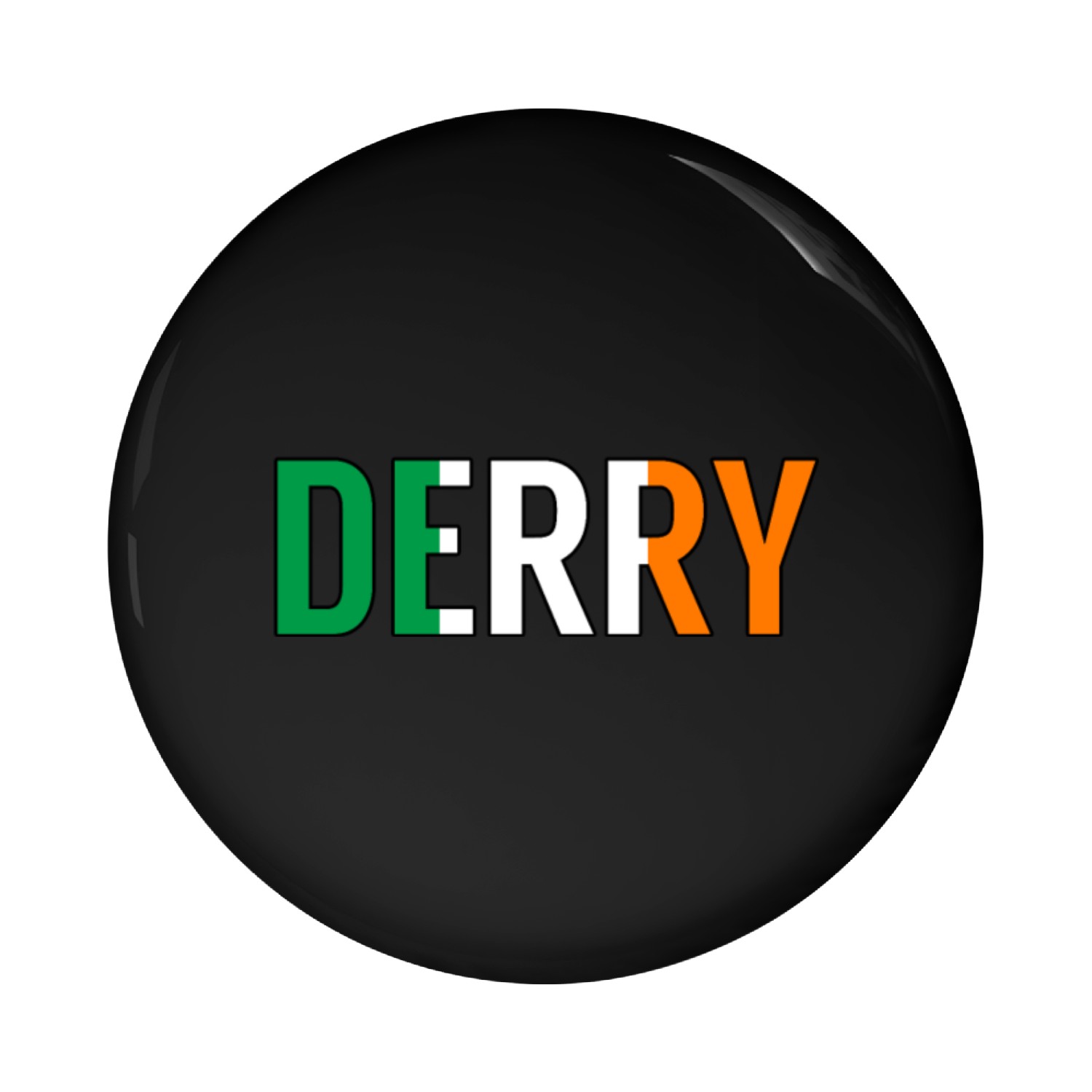 Derry Irish Republic Pin Buttons
