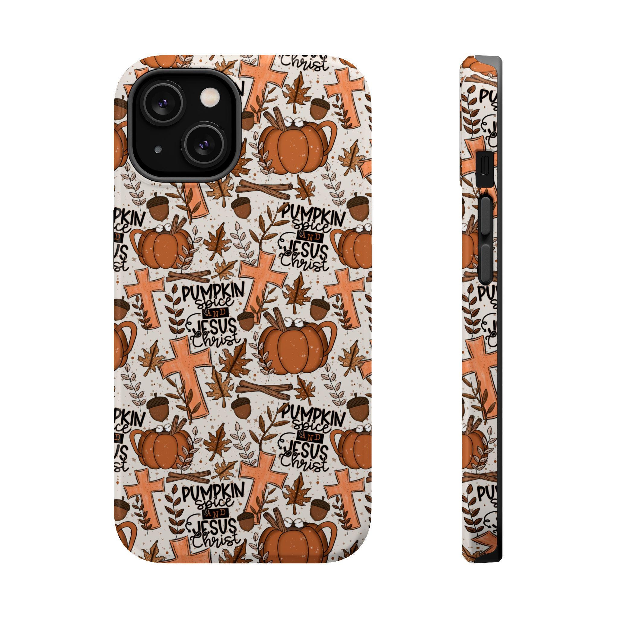 Christian Jesus Pumpkin Phone Case Halloween Cover for iPhone