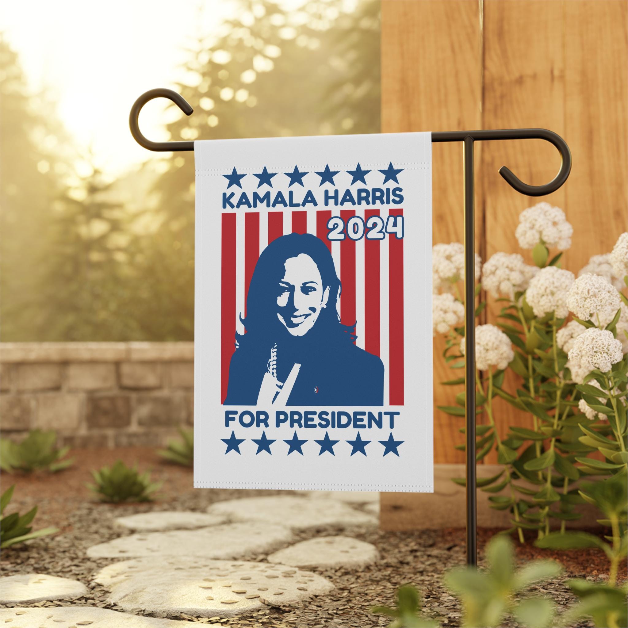 Kamala Harris 2024 for President - Garden & House Banner - Vote - Election 2024