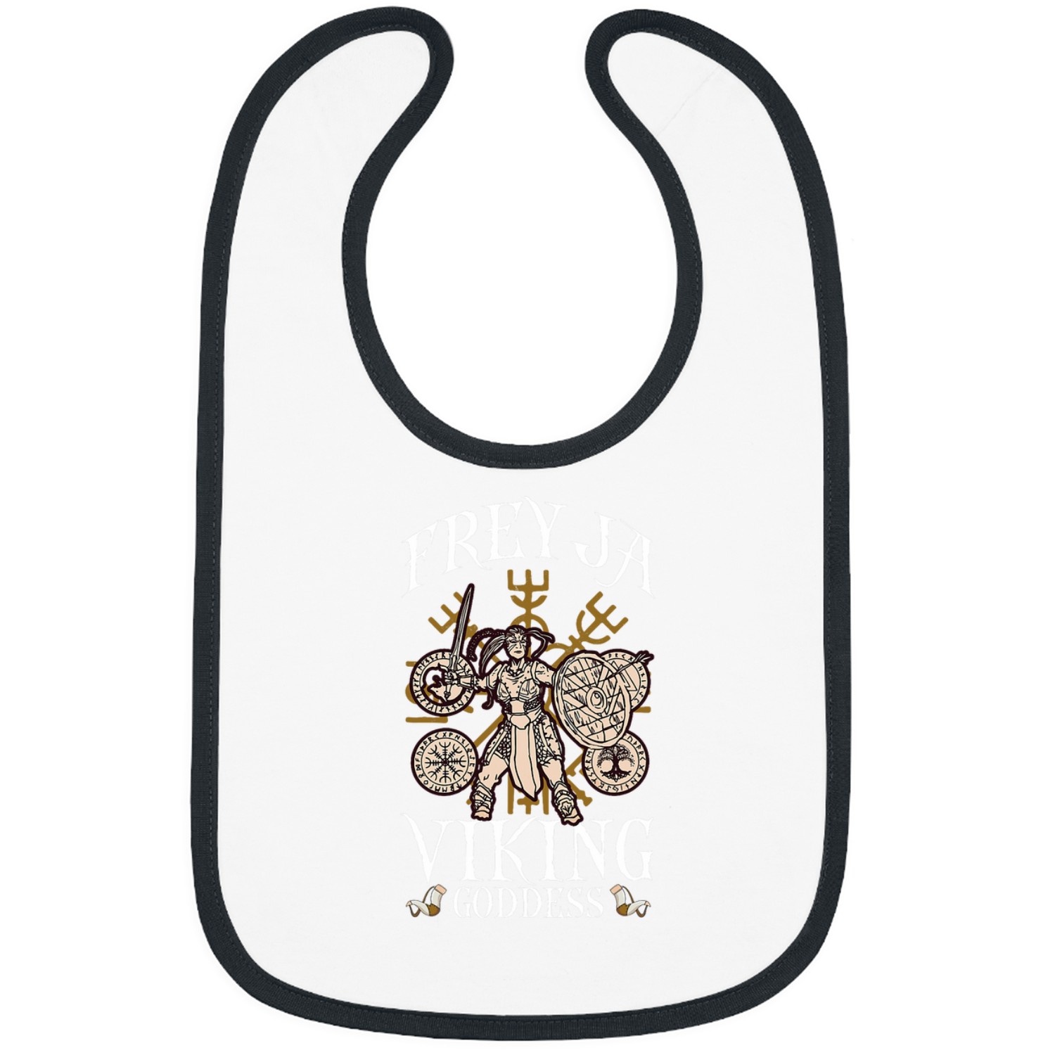 Freyja Viking Goddess 1 Bibs