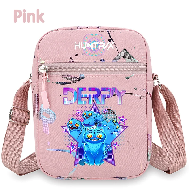 K-pop Demon Hunter Candy Kids Lunch Bag, Portable Learning Kit Pouch, Purse Wallet, Belt Pouch, Shoulder Daypack