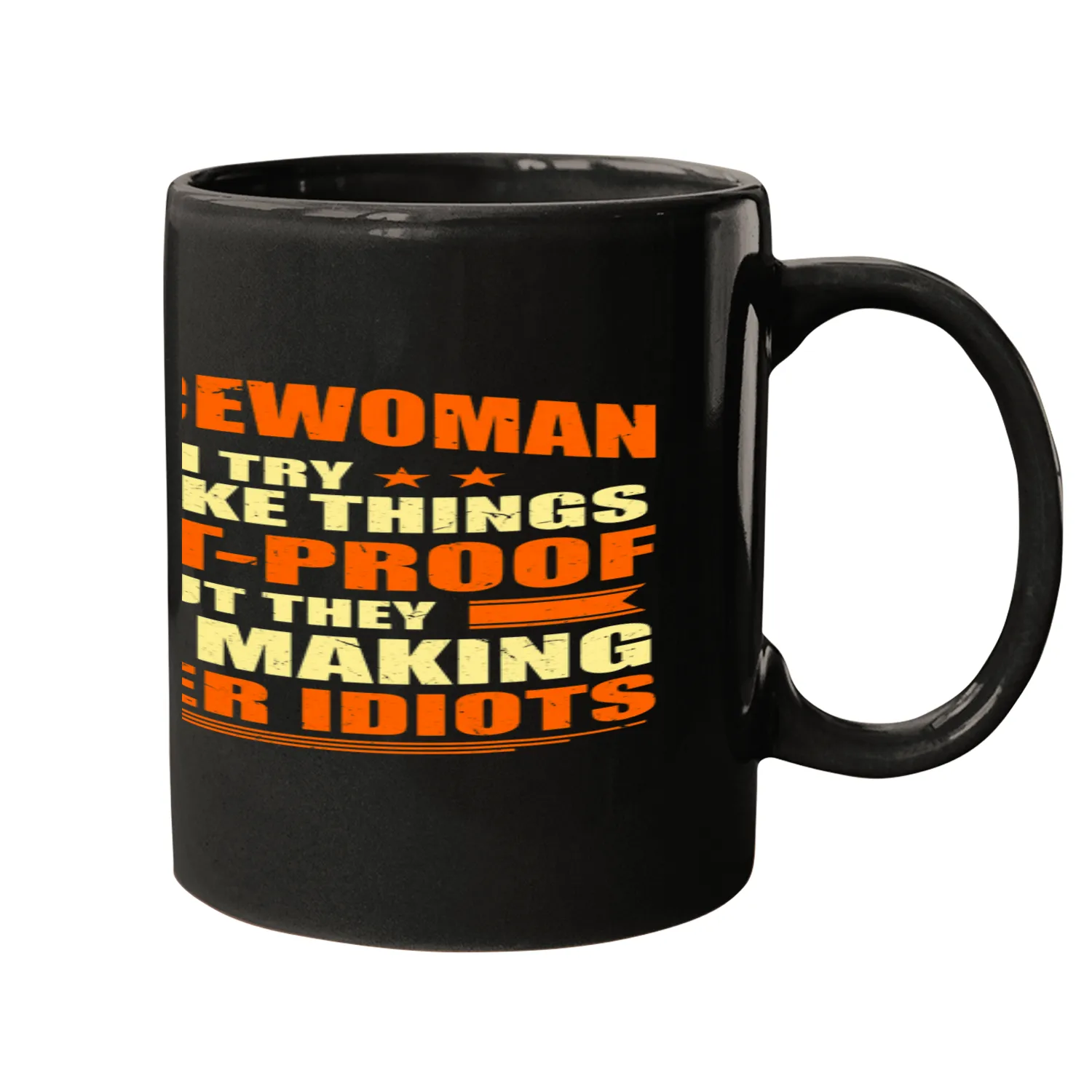Policewoman Try to Make Things IdiotProof Cops Coworker Mugs