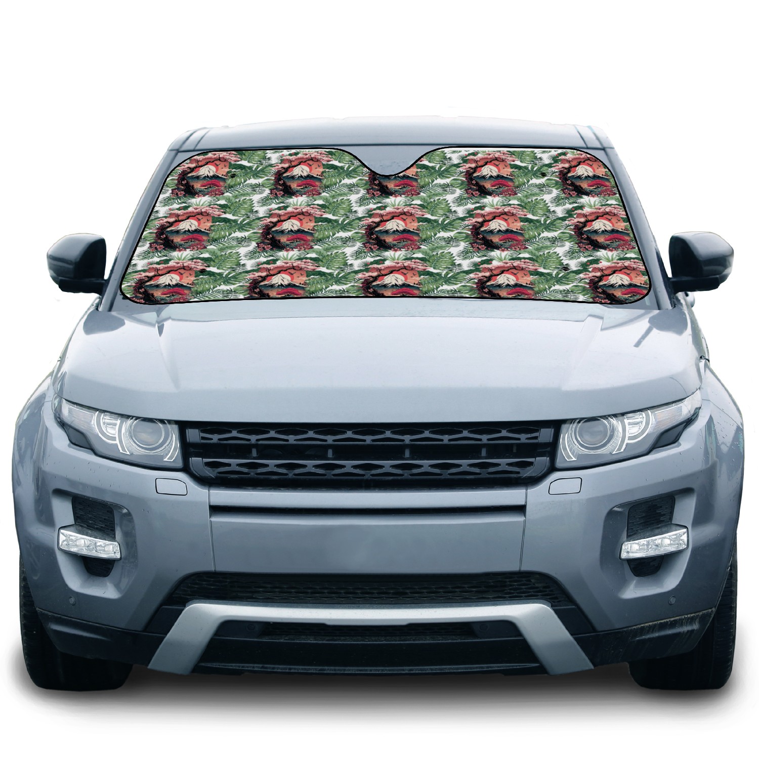 Japanese Sakura Garden Geisha Mount Fuji Cherry Car Sun Shades