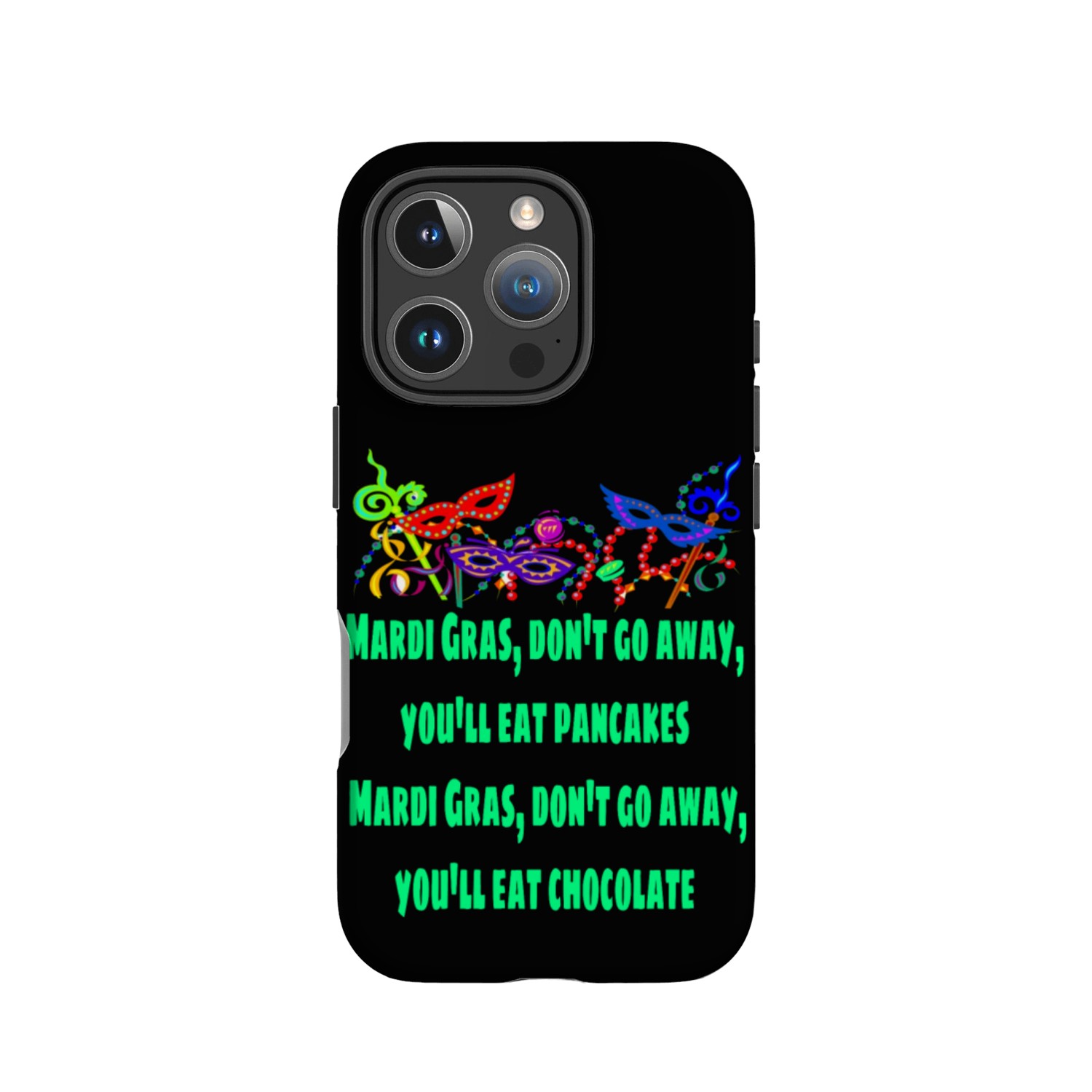 Mardi Gras 2023 Costume With Mask IPhone Cases