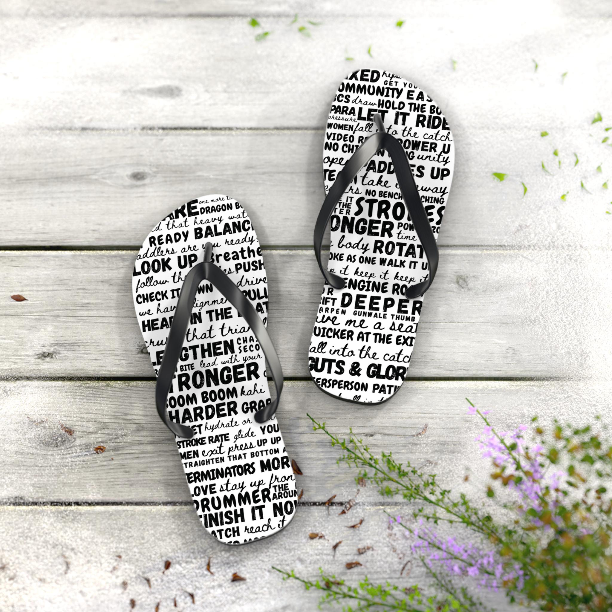 The Paddle Lingo Flip Flops
