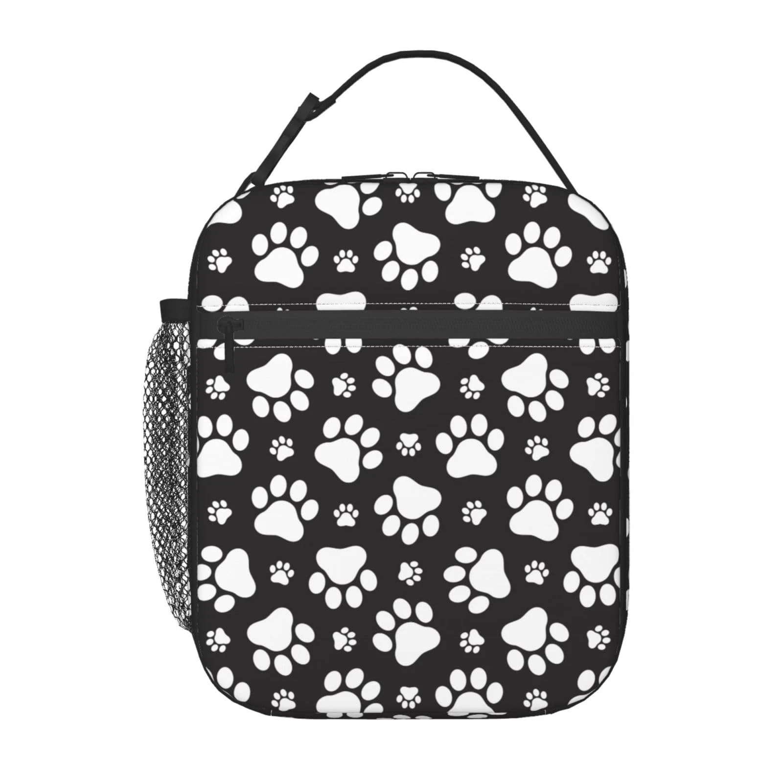 Cute Dog Paws Lunch Bag for Kids Boys Girls