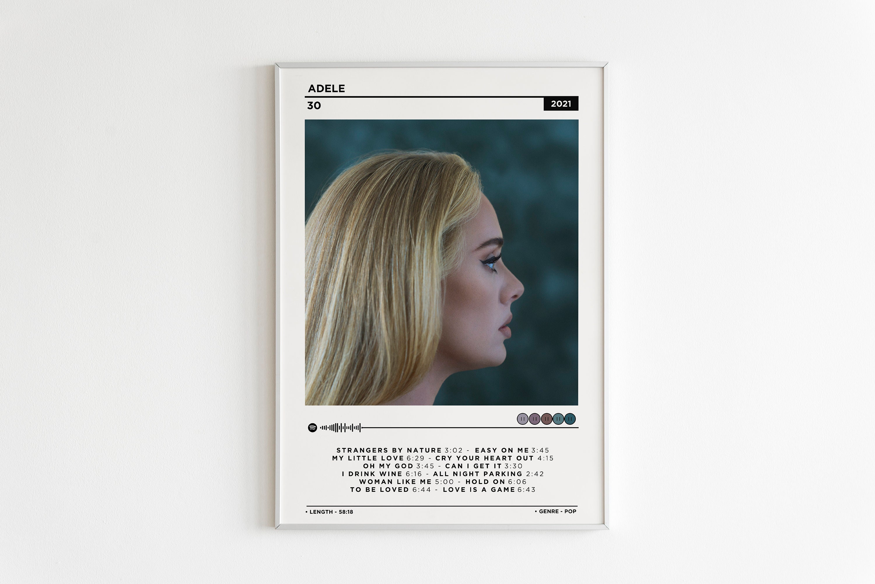 Adele Premium Matte Vertical Posters | Celebrity Poster | Music Lover Gift | usic Prints | Wall Art | Wall Decor