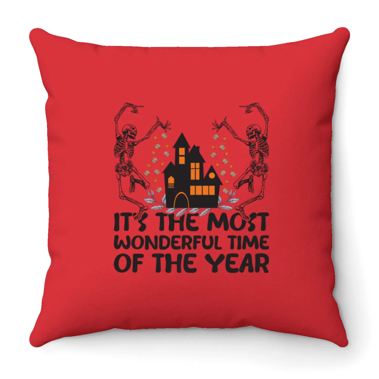 It's The Most Wonderful Time Of The Year Throw Pillows
