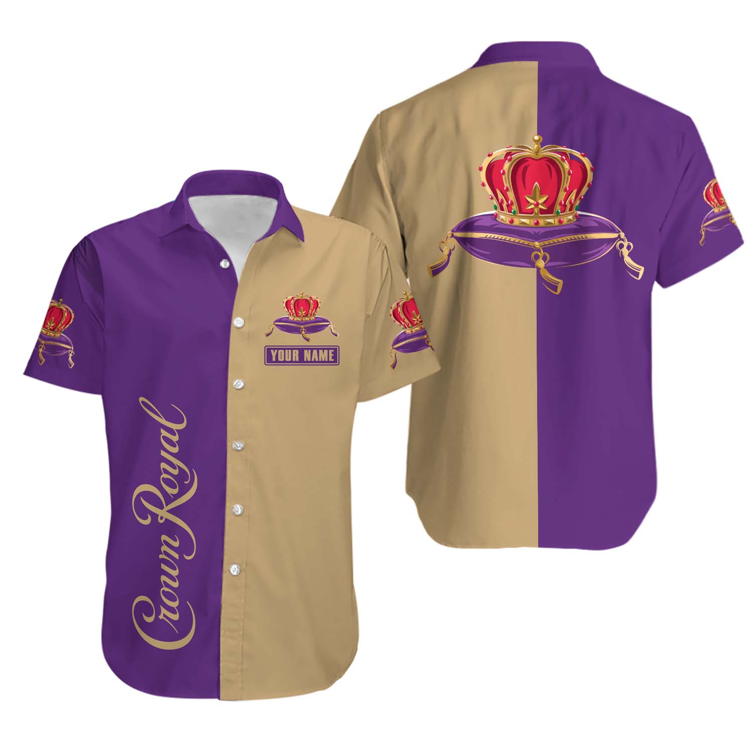 Crown Royal Hawaiian Shirt, Gift For Him, Husband Gift, Dad gift