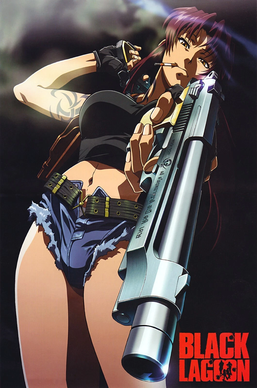 Black Lagoon Revy Poster - Premium Matte Vertical Poster