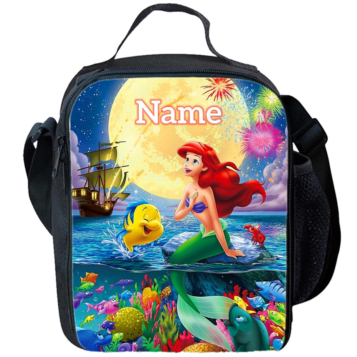 Mermaid Kids Lunch Bag, School Picnic Snack Travel Lunch Box