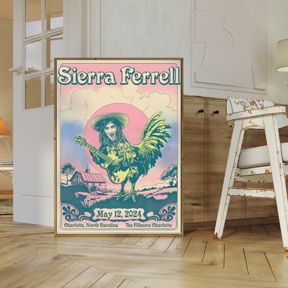 Sierra Ferrel May 12 2024 The Fillmore Charlotte In Charlotte NC Poster