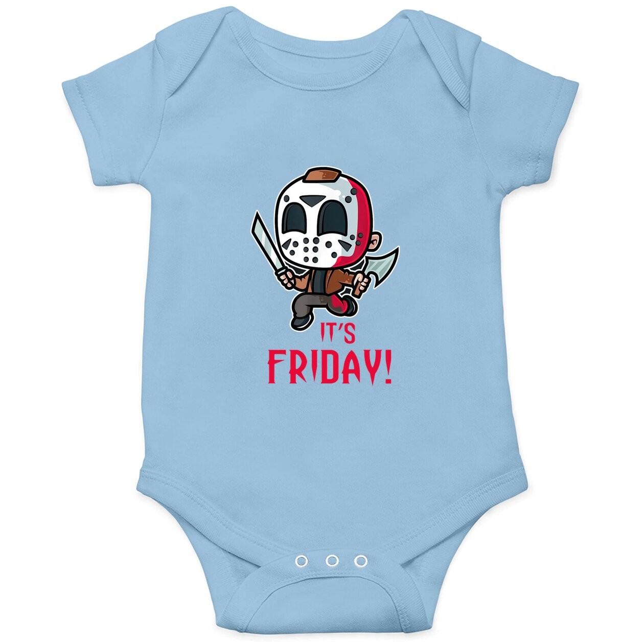 Horror Movie Characters Spooky Friday Halloween Baby Bodysuit
