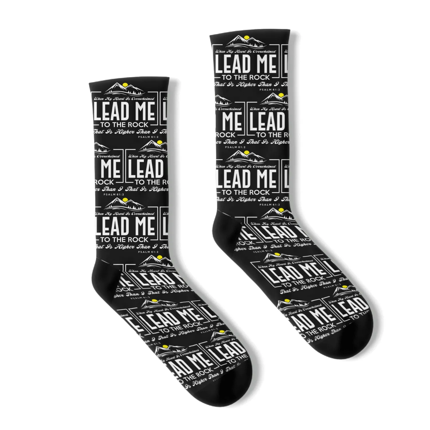 Lead me to the rock Socks