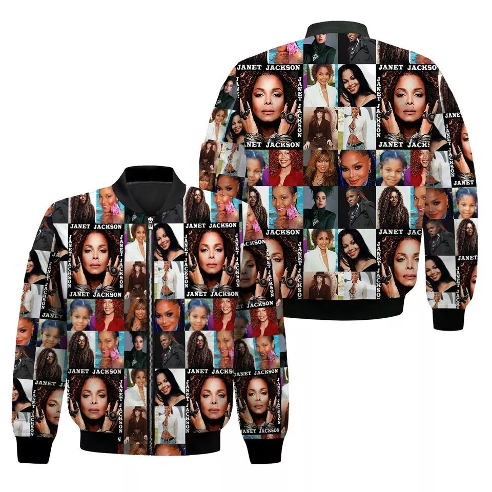 Men's Janet Jackson Bomber Jacket