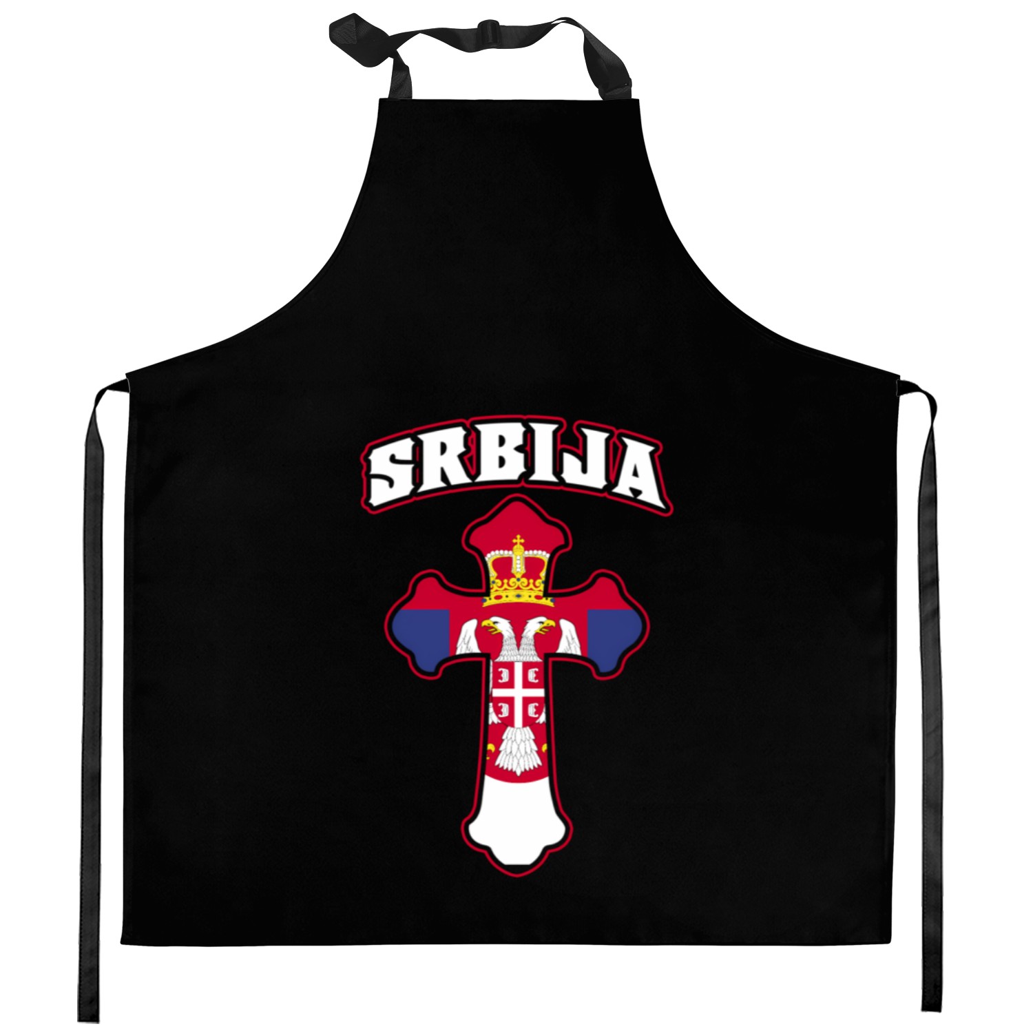 Serbian Roots Srbija Serbs Serbian Serbia Flag Kitchen Aprons