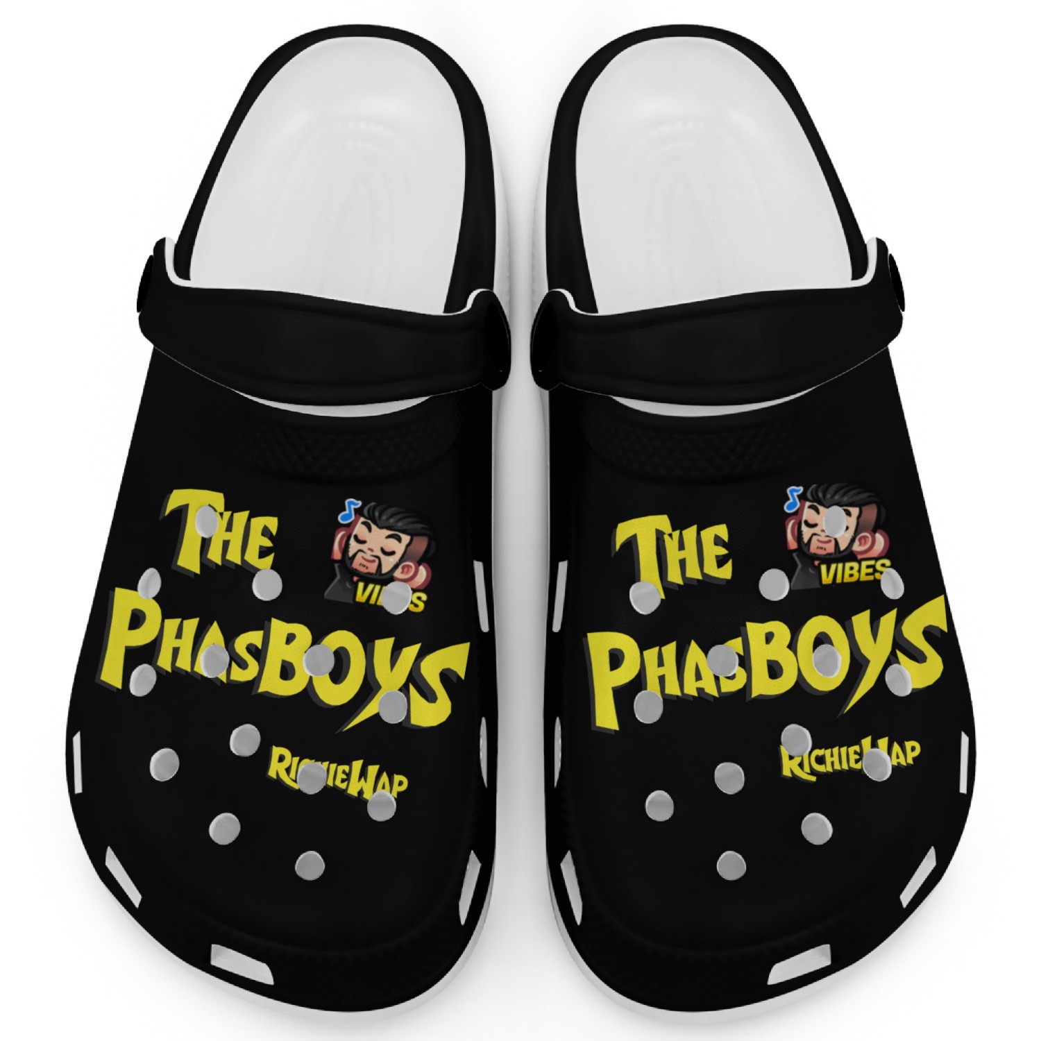 RichieWap - Vibes only - The PhasBOYS Clogs